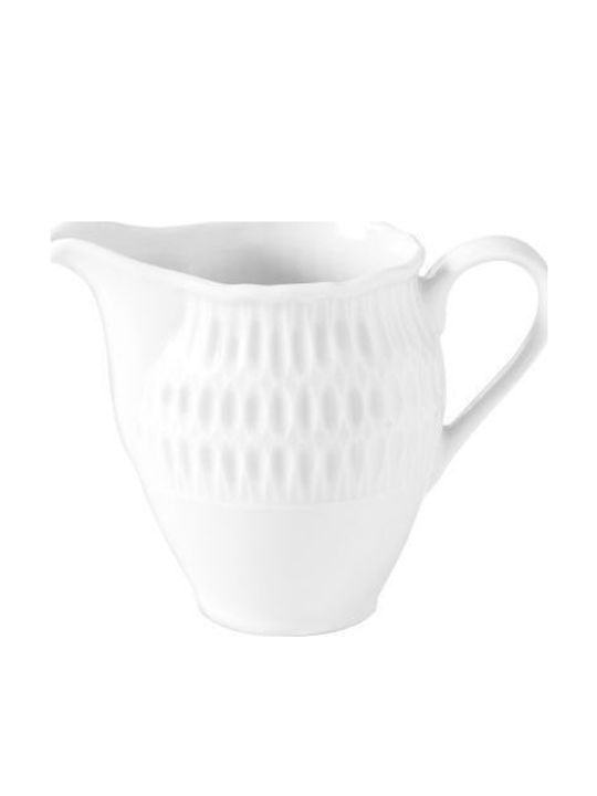 Cmielow Tea Set with Cup Porcelain White 1100ml 27pcs