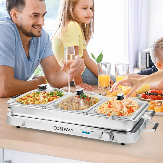 Costway Teppanyaki Σκεύος 48x26.5εκ.