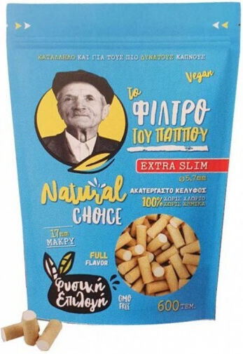 Tou Pappou Natural Choice Rolling Filter Tips Raw