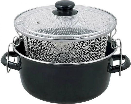Max Home Κατσαρόλα Φριτέζα από Αλουμίνιο 5lt / 24cm