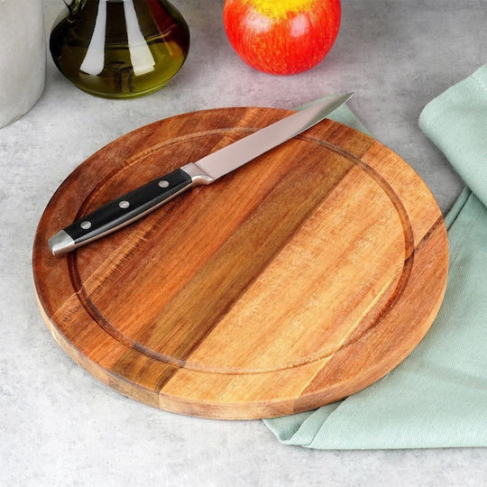 Excellent Houseware Плот за рязане Дърво Кафяв 25x25см 1бр