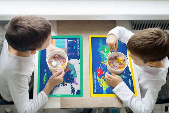 Atoj Educational Placemat World Map