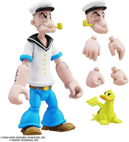 Boss Fight Studio Popeye - Popeye Prima Apariție Cămașă Albă Figură De Acțiune 13cm