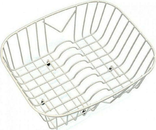 Sanitec Nr 7 Abtropfkorb Inox Silber 39x32cm