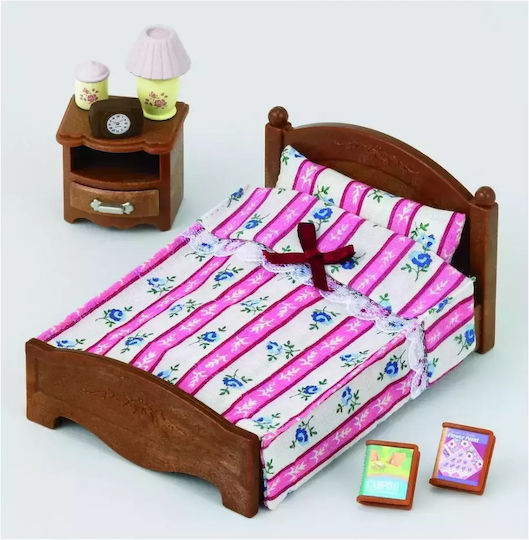 Epoch Toys Semi Double Bed Sylvanian Families για 3+ Ετών 100εκ.