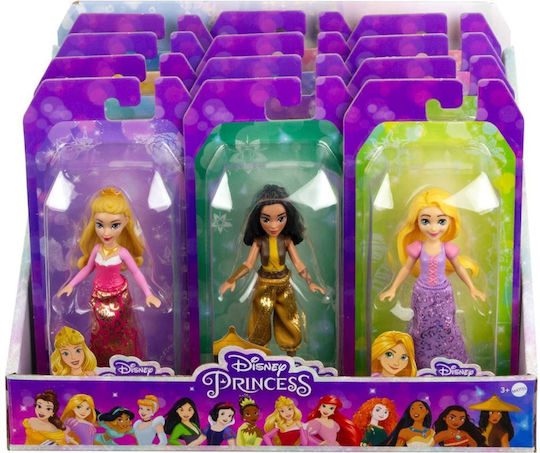 Mattel Disney Princess Frozen Anna Small Doll Black Dress for Ages 3+ 9cm Miscellaneous Designs