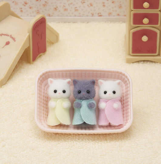 Epoch Toys Persian Cat Triplets Sylvanian Families για 3+ Ετών