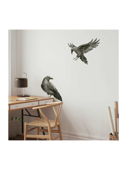 Autocolant De Perete Crows 70x45cm