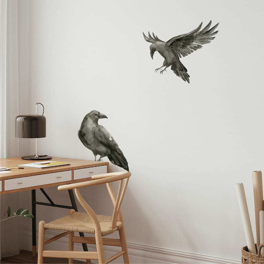 Αυτοκόλλητο Τοίχου Crows 70x45cm