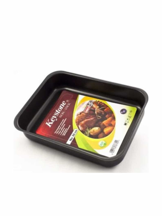 Keystone Aluminum Rectangular Baking Pan with Non-stick Coating 22x30cm