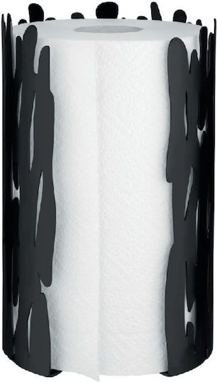Alessi Suport pentru prosoape de hârtie Metalică Neagră 15.5x24x24cm Barkroll