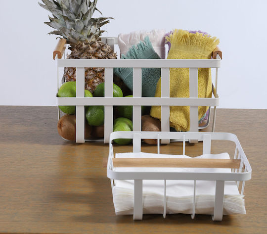 Nef-Nef Homeware Държач за салфетки Метална Черен 20x20x8см