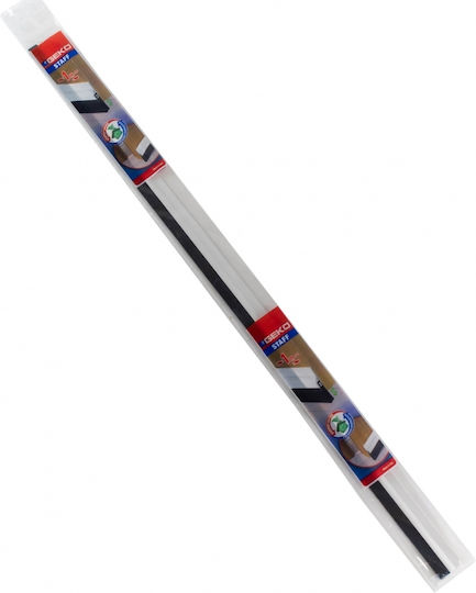 Viosarp Stafflex Jumbo Rod Draft Stopper Door with Brush in White Color