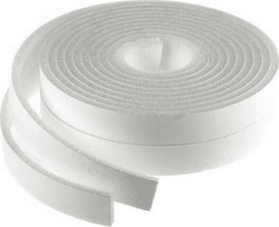 Geko Foam Self-Adhesive Tape Draft Stopper Window in White Color 8mx2.5cm