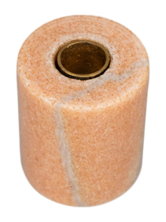 Kerzenhalter Marmor 4x4x4.5cm Rosa Kaeming
