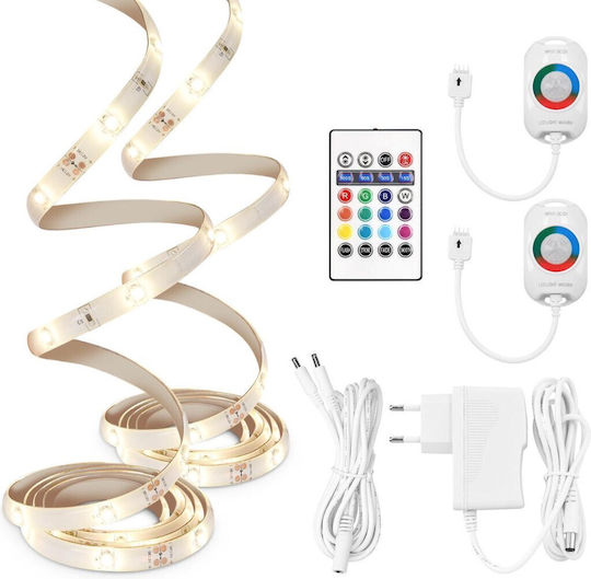 KWmobile LED-Streifen Batterie 1.5m mit Bewegungssensor & Fernbedienung 44965.02