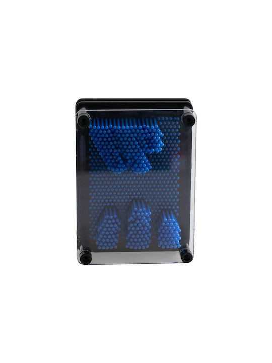 Gadget Master 3D Pin Art Blue Office Decor Accessory from Plastic 12.5cm