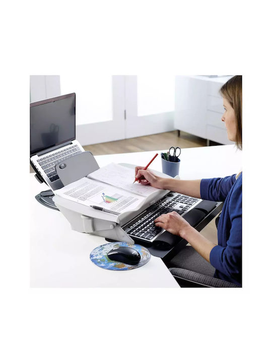 Fellowes Поставка Easy Glide Writing Document Slope Офис Декорация от Метал 22.6x57.5x38см в Черен цвят (Различни дизайни)
