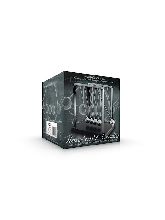 The Source Leagănul lui Newton pentru Decor de Birou din Metal 19x18.5x12.5cm în culoarea Negru