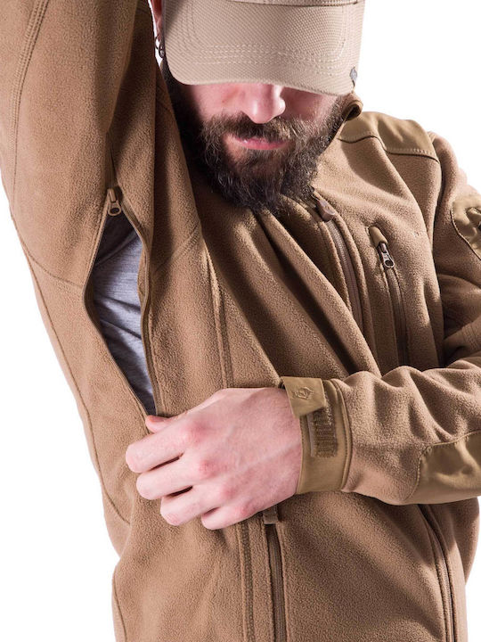 Pentagon Perseus Hunting Cardigan Fleece Gray