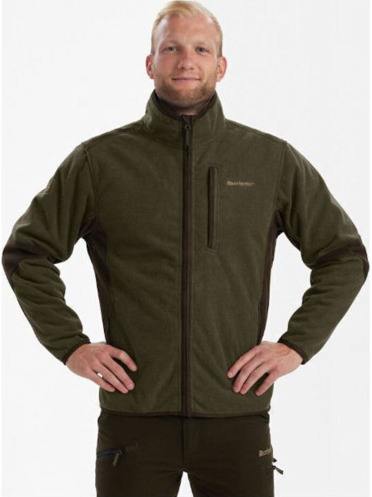 Deerhunter Gamekeeper Hunting Cardigan Fleece Khaki