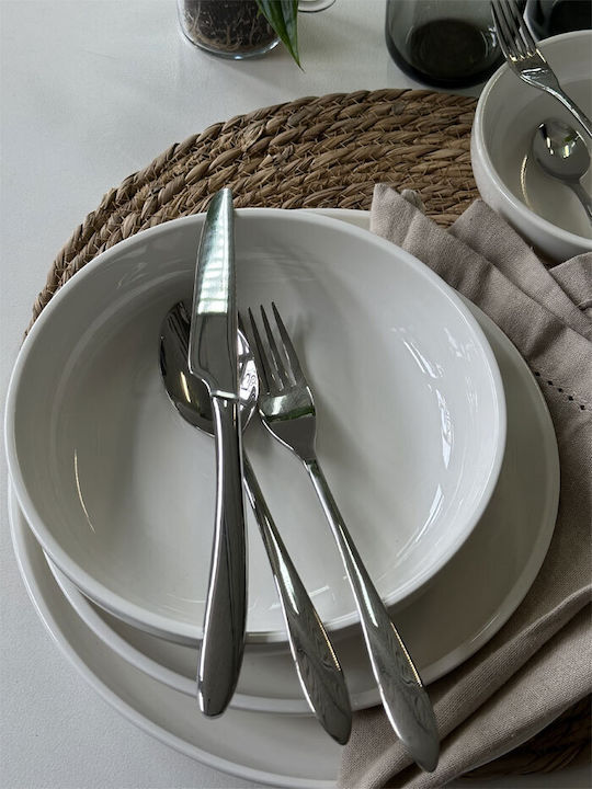 Mulex Pasadena Set de Tacâmuri Argintiu 30buc