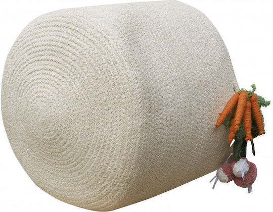 Lorena Canals Veggies Кошница за съхранение Текстил Бежов 30x30x23см 1бр