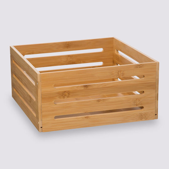 5Five Καλάθι Αποθήκευσης Bamboo 31x15x31cm