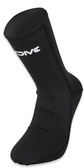 XDive Diving Socks Diving Socks Double Lined Neoprene Black 3mm 3mm