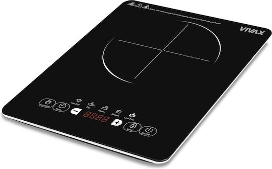 Vivax Countertop Burner Induktion Single Schwarz