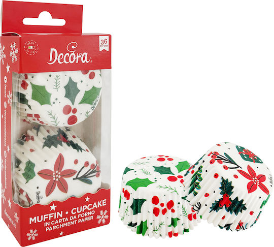 Decora Caramel Papers for Cupcakes Paper 5x5cm 36pcs
