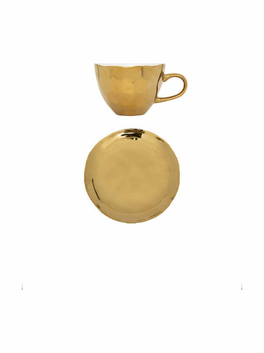 Urban Nature Culture Amsterdam Cup Espresso Porcelain Gold