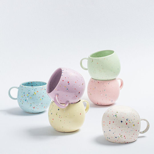 Egg Back Home Set Tassen Kaffee Keramik Braun 500ml 6Stück
