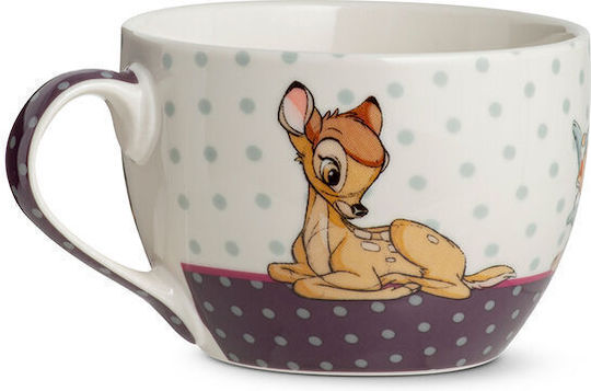 Egan Italy Tasse Cappuccino aus Porzellan Braun