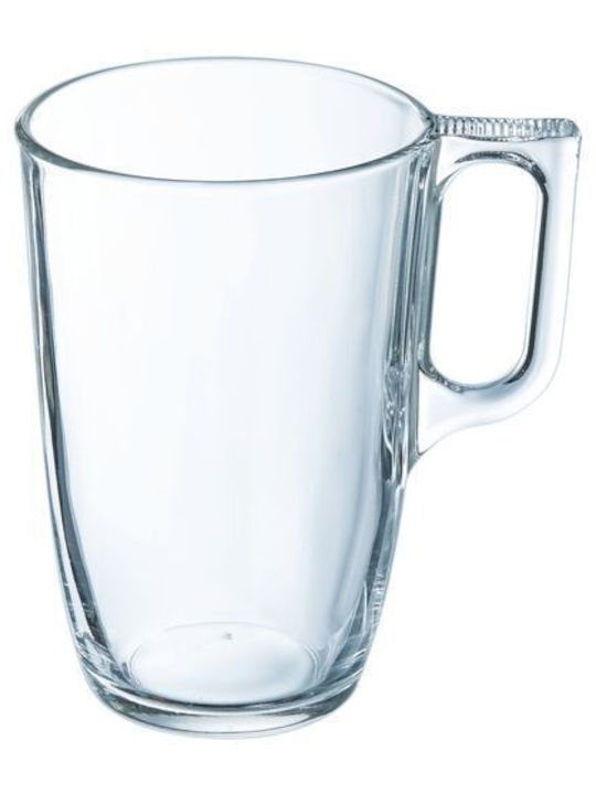 Luminarc Kopp Nuevo Φλιτζάνι Tσαγιού Γυάλινο Λευκό 400ml