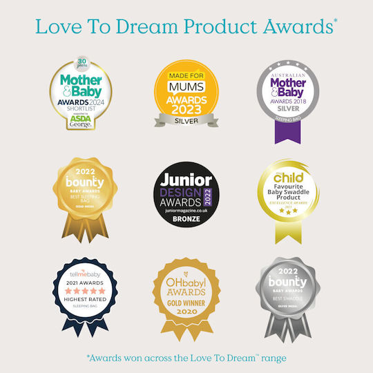 Love to Dream Iarna Sac de dormit 3.5 tog Gri