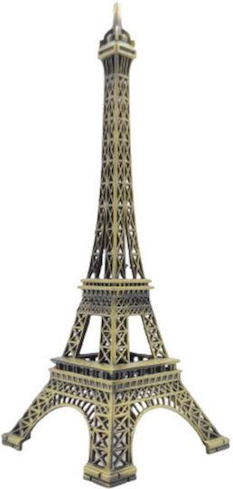 Miniatură Metalică Turnul Eiffel Bronz Paris 13x5cm 8333-k