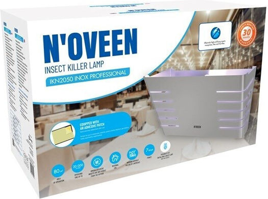 N'Oveen Ηλεκτρική Εντομοπαγίδα 7W 80m²