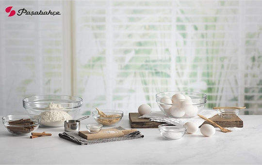 Espiel Chef Salatieră Sticlă Transparent 30x30x12.6cm 1buc