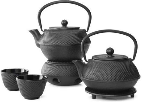 Bredemeijer Jang Teapot with Filter Cast Iron Black 1200ml