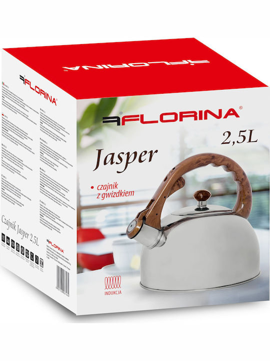 Botti Τσαγιέρα Ανοξείδωτη Γκρι 2500ml