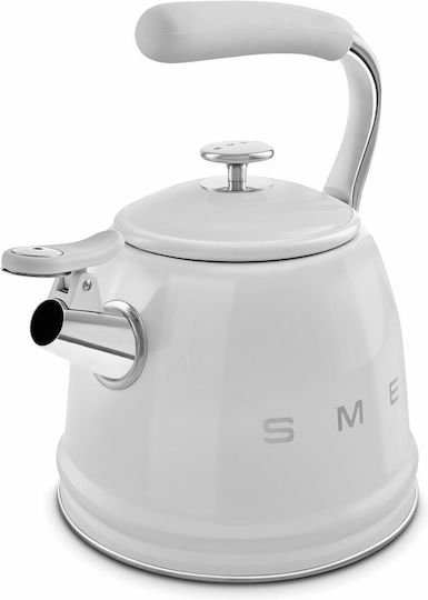 Smeg Teekanne Rostfreier Stahl Gray 2300ml