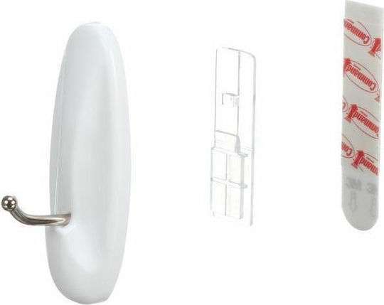 Metal Hangers Metal Handle 2 Pcs Reusable White 3m Command 17068