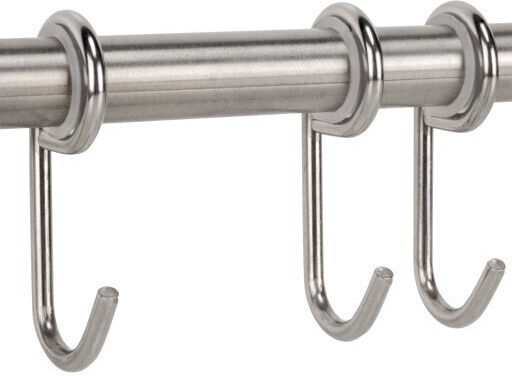 Emuca Kitchen Tool Holder Wall Stainless Steel