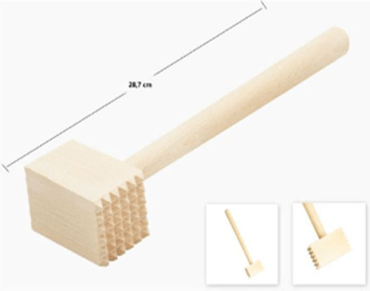 Wooden Meat Hammer 7.3*28.7cm Giszben
