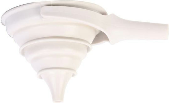 Pâlnie De Bucătărie Din Silicon Alb