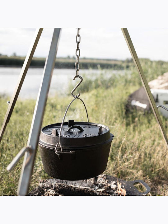 Petromax Dutch Oven Round Cast Iron 26x26cm 1pcs