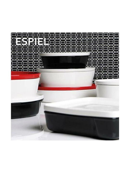 Espiel Γάστρα Οβάλ από Πορσελάνη 30x30cm