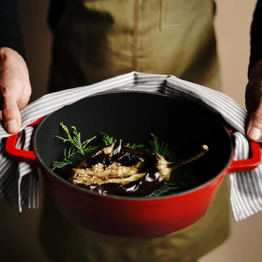 Hendi Dutch Oven Round Cast Iron 4.4lt 1pcs