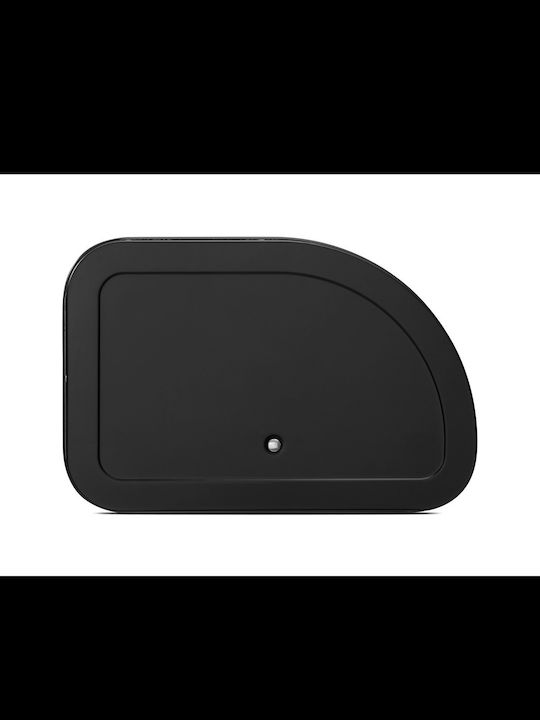 Brabantia Roll Top Ψωμιέρα Μεταλλική Μαύρη 44.5x26.2x17.3cm